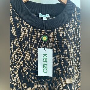 KENZO mock neck sweatshirt w/tag